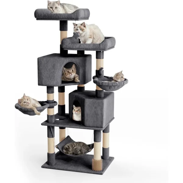 Cat Tree Tower with Toy