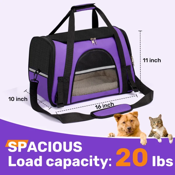 Pet Carriers Up to 20 Lbs Airline Approved