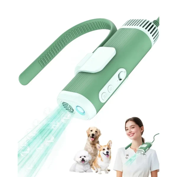 Low Noise Hands-Free for Small/Med Pet Hair Dryer